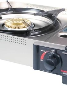 Iwatani 35FW Single-Burner Butane Portable Cooktop Indoor & Outdoor Cooking Stove Medium